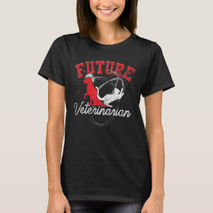 T-shirt Vétérinaire Assistant Futur Vétérinaire Animal V