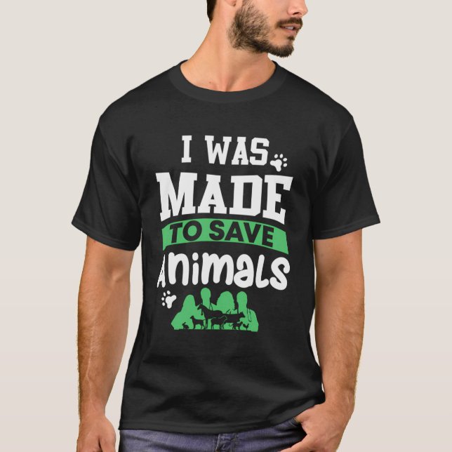 T-shirt Vétérinaire Cadeau Vet Tech Assistant (Devant)