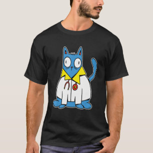 T-shirt Vétérinaire Chat Docteur Animaux Humour
