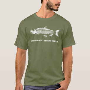 T-shirt Vétérinaire de la pêche de combat de l'Alaska
