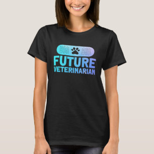 T-shirt Vétérinaire de l'avenir Vétérinaire adjoint vétéri