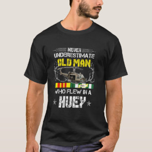 T-shirt Vétérinaire du Vietnam Euh 1 Hélicoptère Huey