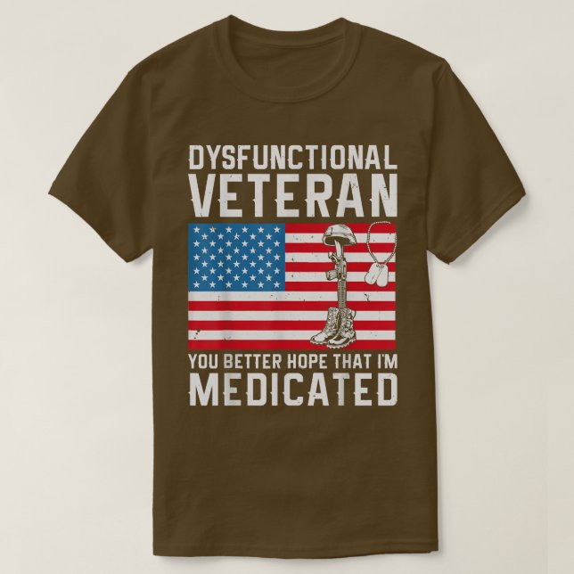 T-shirt Vétérinaire dysfonctionnel  (Design devant)