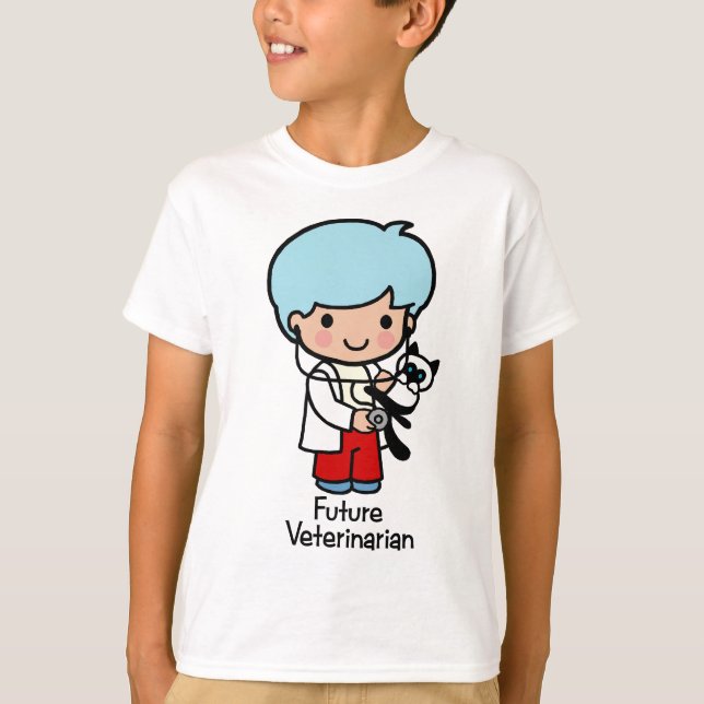 T-shirt Vétérinaire futur (Devant)