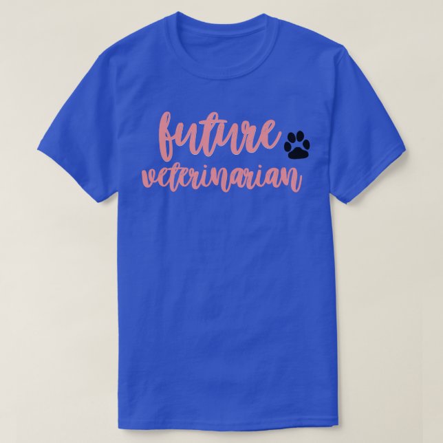 T-shirt Vétérinaire futur (Design devant)