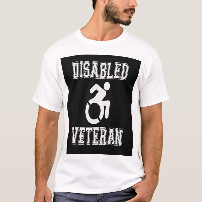 T-shirt Vétérinaire handicapé (Devant)