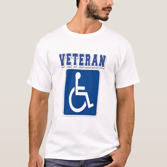 T-shirt Vétérinaire handicapé handicapé (Devant)