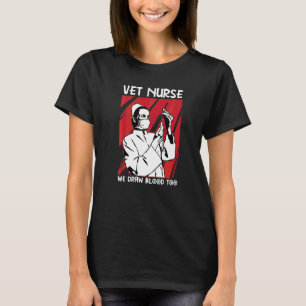 T-shirt Vétérinaire Infirmière Animaux de compagnie Infirm