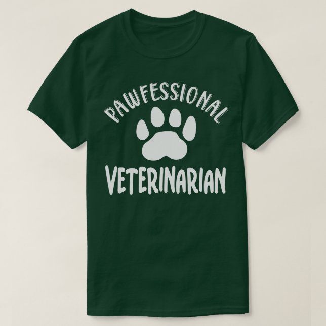 T-shirt Vétérinaire professionnel (Design devant)