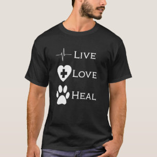 T-shirt Vétérinaire technicien vétérinaire sauvetage anima