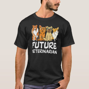 T-shirt Vétérinaire Vétérinaire Tech Animaux vétérinaires