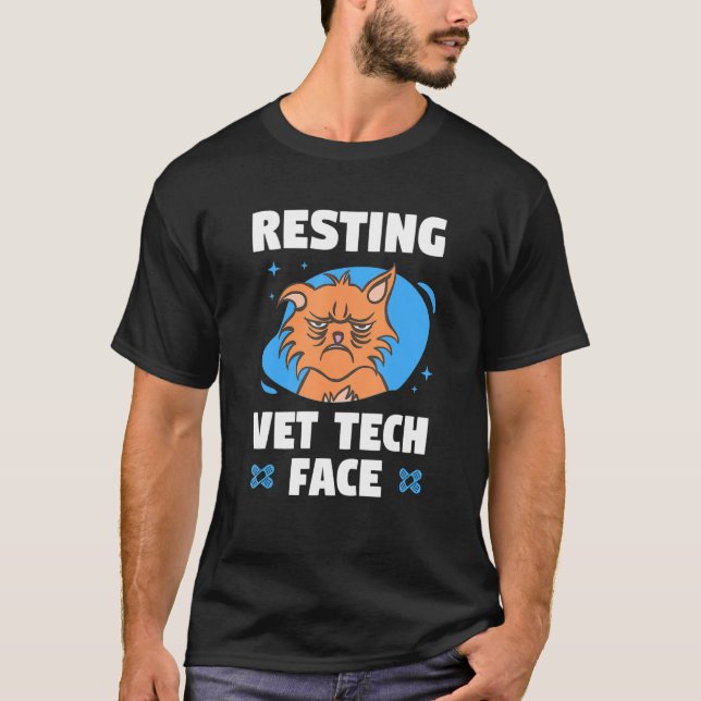 T-shirt Vétérinaire vétérinaire Vétérinaire de la technolo (Devant)