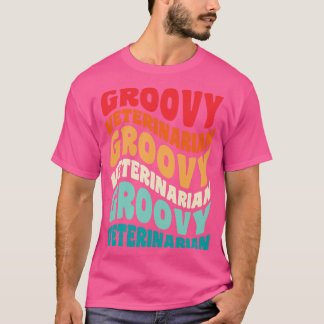 T-shirt Vétérinaire Vintage Retro 60s les années 70 80s Vi