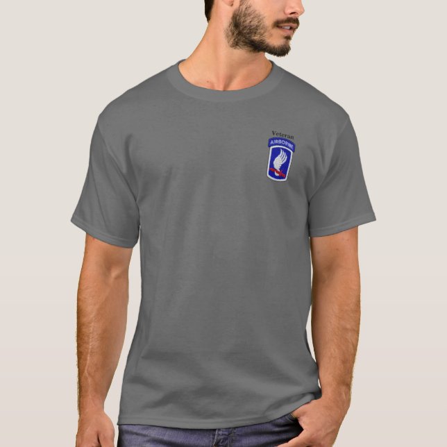 T-shirt Vétérinaires de vétérans de brigade aéroportée (Devant)