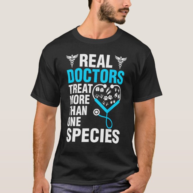 T-shirt Veterinary Doctor Medical School Students Doctors  (Devant)