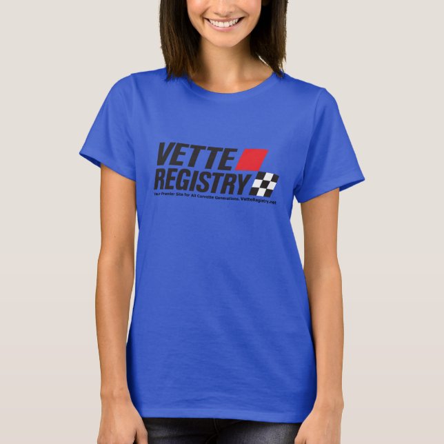 T-shirt Vette Registry Tee féminin (Devant)