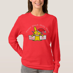 T-shirt Veuillez empiler les cadeaux ici