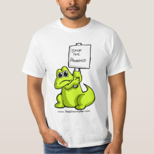 T-shirt Veuillez sauver le Humas