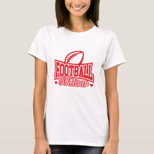 T-shirt Veuve de football