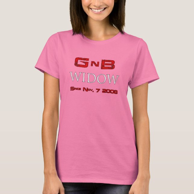 T-shirt Veuve GnB (Devant)