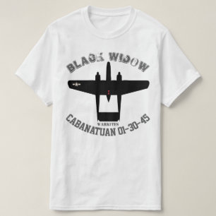 T-shirt Veuve noire de Warkites P-61