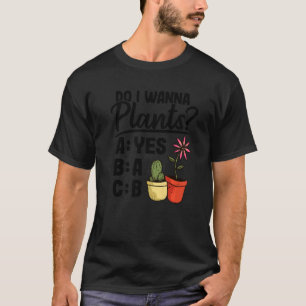 T-shirt Veux-je Plante Succulents Plante Daddy Cactus Mo