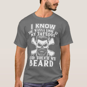 T-shirt Veux Toucher ma barbe 1