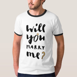 T-shirt Veux-tu m'épouser