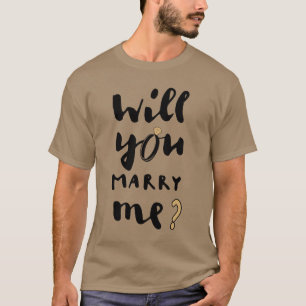 T-shirt Veux-tu m'épouser