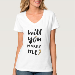 T-shirt Veux-tu m'épouser