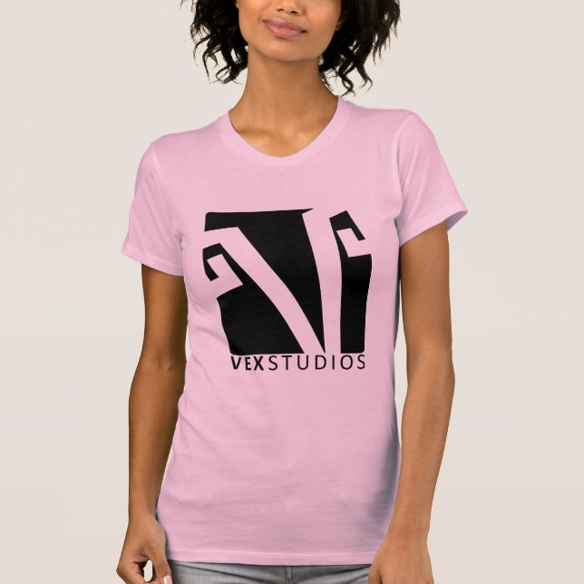 T-shirt Vexez le débardeur rose de studios (Devant)