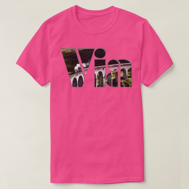 T-shirt Via (Design devant)