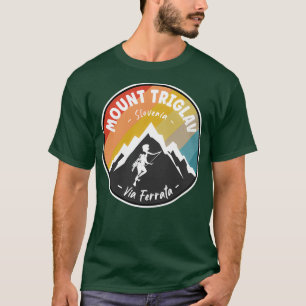 T-shirt Via Ferrata Mont Triglav Slovénie