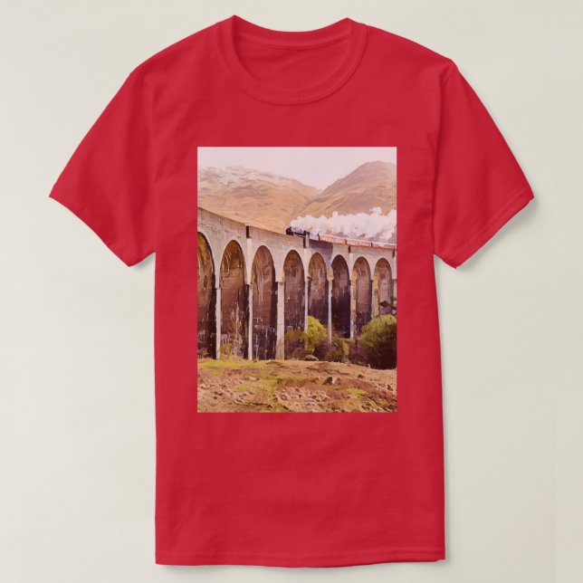 T-shirt Viaduc Glenfinnan (Design devant)