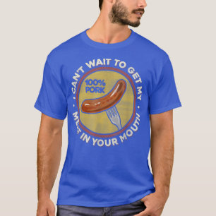 T-shirt Viande barbecue dans votre bouche TFunny Sau in
