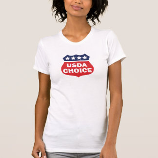 T-shirt Viande bien choisie supérieure de l'USDA