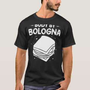 T-shirt Viande de Bologne Italie Sandwich Saucisson Balone