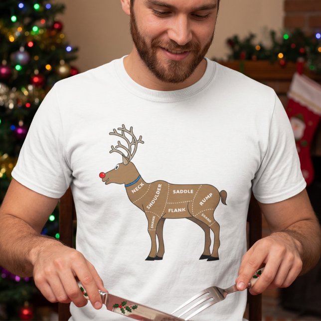 T-shirt Viande de Renne pour Noël (Créateur téléchargé)