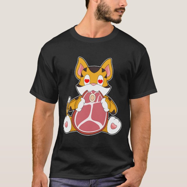 T-shirt Viande de tigre (Devant)