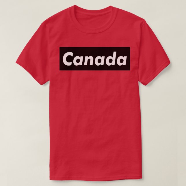 T-shirt Viande du Canada Brown (Design devant)