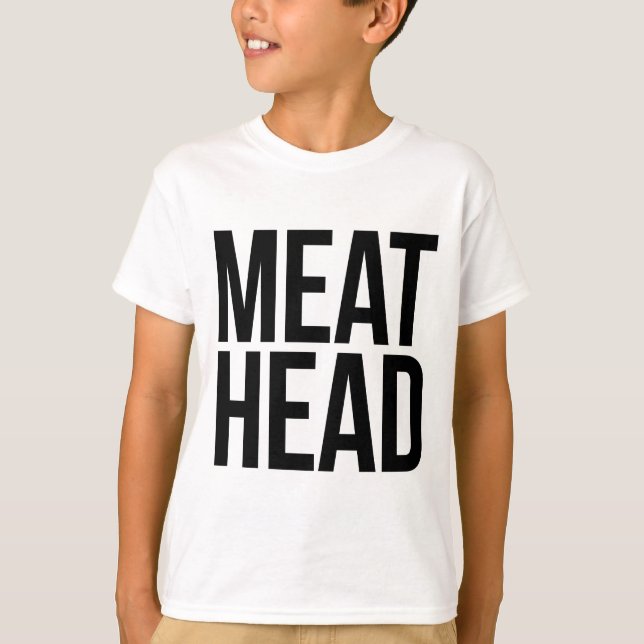 T-shirt Viande Meathead principal (Devant)