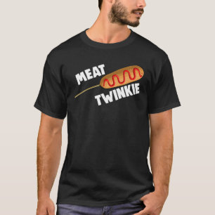 T-shirt Viande Twinkie Corn Chien Chien Chien Chien Chien