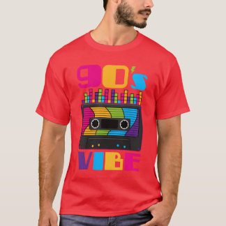 T-shirt Vibe 90 Atmosphère Classique 90 Rétro Vintage 1990