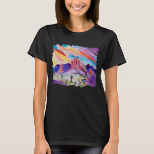 T-shirt Vibe colorée à la main