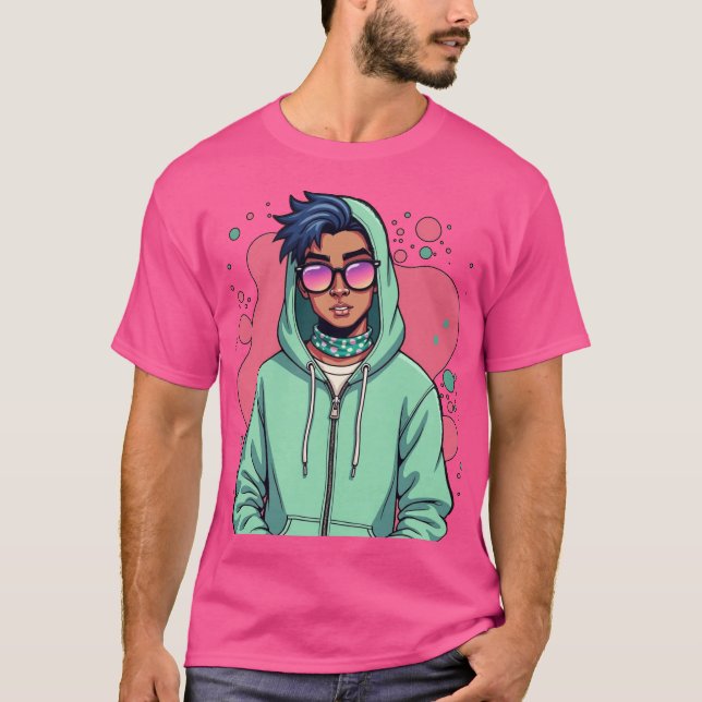 T-shirt Vibe De Rue Cachée (Devant)