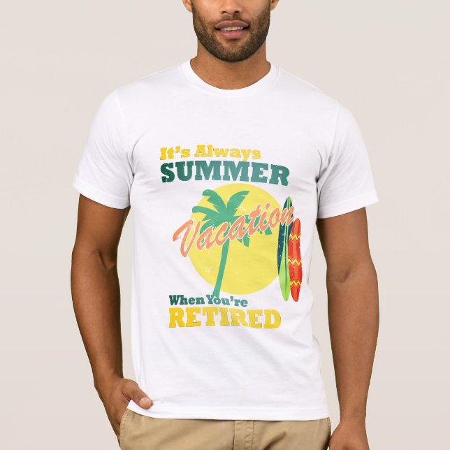 T-shirt Vibe d'été (Devant)