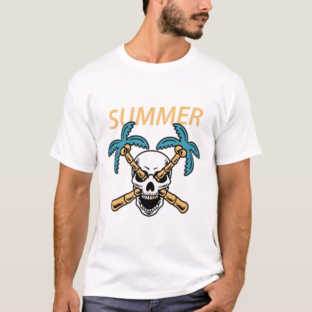 T-shirt Vibe d'été (Devant)