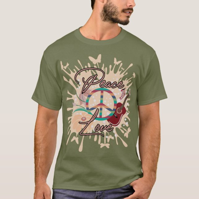 T-shirt Vibe rétro (Devant)