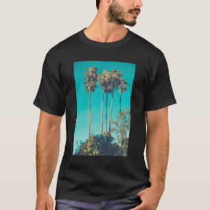 T-shirt Vibe Rétro des Palmiers Tropicaux