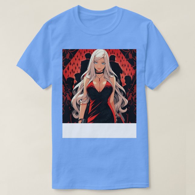 T-shirt Vibe rouge (Design devant)